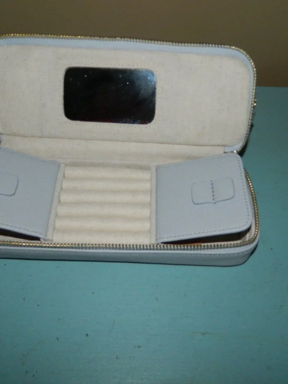 Mark & Graham Dual Travel Organizer Robin's Egg Blue 